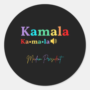 Wenn das zu schwer zu verkünden ist, dann versuche runder aufkleber