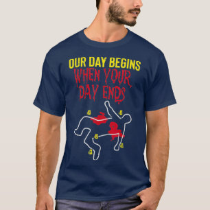 Wenn dein Tag endet, bin ich Assistentin für fore T-Shirt