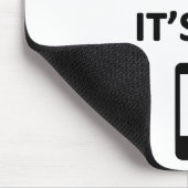 Wenn dein Telefon nicht klingelt, bin ich Mousepad (Ecke)