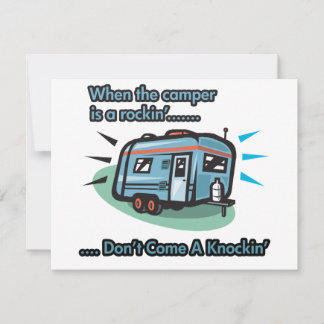 Wenn der Camper ein Kakerlein ist