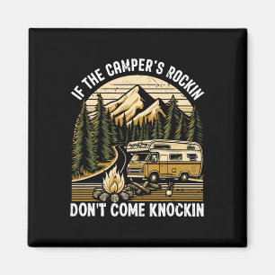 Wenn der Camper rockt, muss man nicht klopfen Camp Magnet