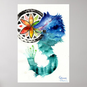 wenn der dakische Wolf vermisst ist Poster