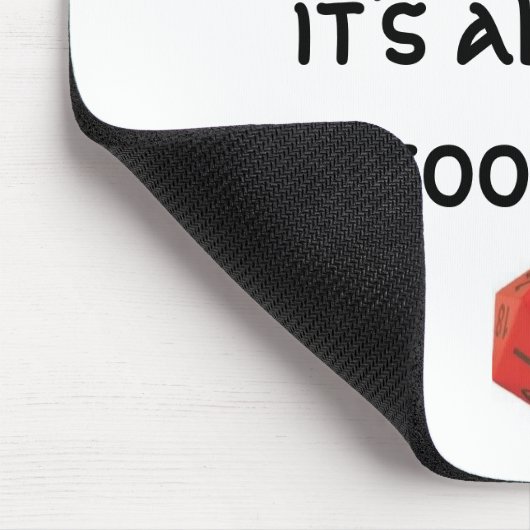 Wenn der DM lächelt Mousepad (Ecke)