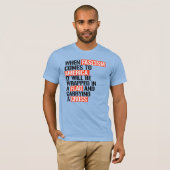 Wenn der Faschismus in Amerika kommt T-Shirt (Vorne ganz)