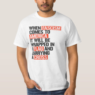Wenn der Faschismus in Amerika kommt T-Shirt