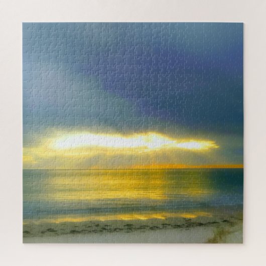 "Wenn der Himmel durchbricht" Fotografie Puzzle (Vertikal)