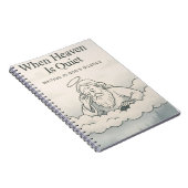 Wenn der Himmel ruhig ist - SpiralNotebook Notizblock (Rechte Seite)