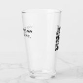 Wenn der Kapitän weg Bierglas Glas (Links)