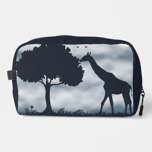 Wenn der Mond zur Giraffe flüstert Waschbeutel (Vorderseite)