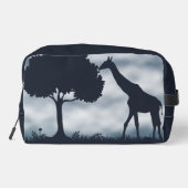 Wenn der Mond zur Giraffe flüstert Waschbeutel (Rückseite)