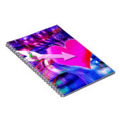 Wenn der Musikpfeil das Herz angriff Notizblock (Rechte Seite)