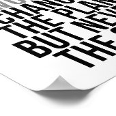 Wenn der Plan nicht funktioniert, ändern Sie den P Poster (Ecke)