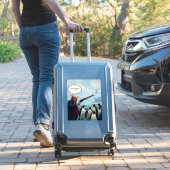 Wenn der Präsident dumm ist Aufkleber (Koffer Insitu)