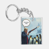 Wenn der Präsident dumm ist Schlüsselanhänger (Vorderseite links)