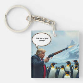 Wenn der Präsident dumm ist Schlüsselanhänger