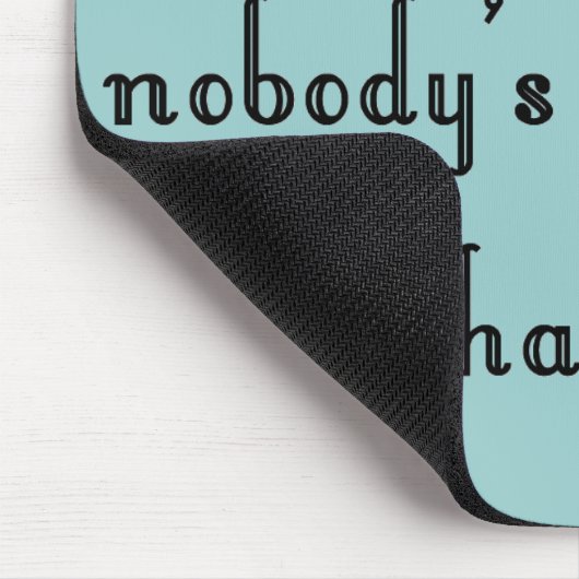 Wenn der Rechtsanwalt nicht glückliches Mousepad (Ecke)