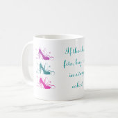 Wenn der Schuh die Tasse anpasst (Vorderseite Links)