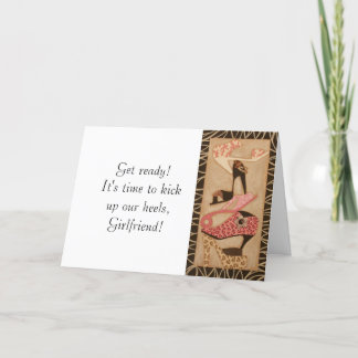 Wenn der Schuh passt!: Fun Fashion Birthday Card Karte