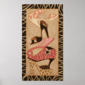 Wenn der Schuh passt!: Fun Fashion Poster (Vorne)