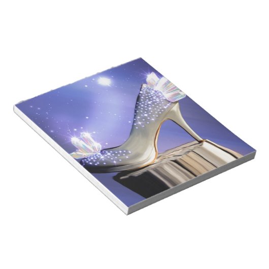 Wenn der Schuh passt Notizblock (angewinkelt)