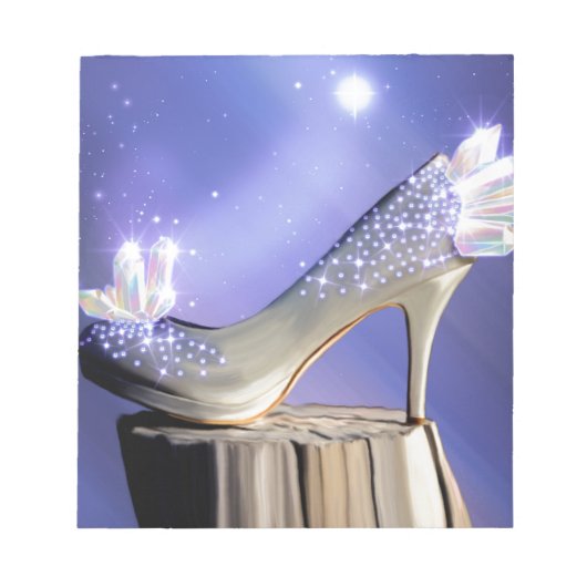 Wenn der Schuh passt Notizblock (Vorderseite)