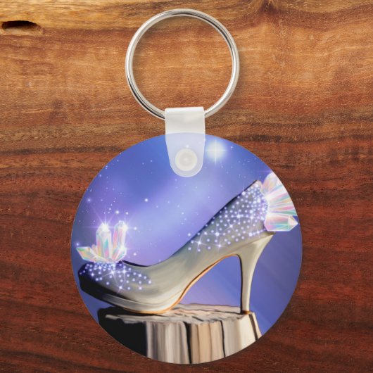 Wenn der Schuh passt Schlüsselanhänger (Vorderseite)