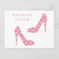 Wenn der Schuh rosa anpasst