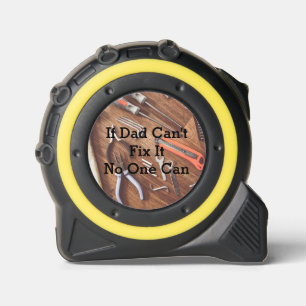 Wenn der Vater die Messung nicht verkleben kann Maßband