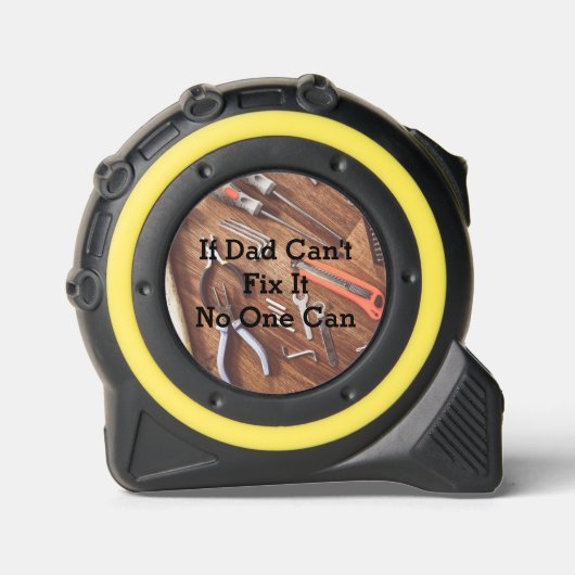 Wenn der Vater die Messung nicht verkleben kann Maßband (Vorderseite)