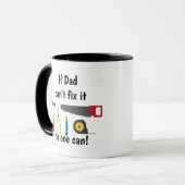 Wenn der Vater nicht in der Lage ist, das Angebot Tasse (Vorderseite Links)