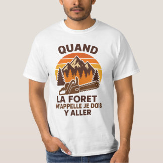 Wenn der Wald mich ruft, muss ich als Förster gehe T-Shirt