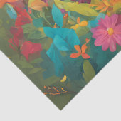 Wenn der Wald singt Seidenpapier (Detail)