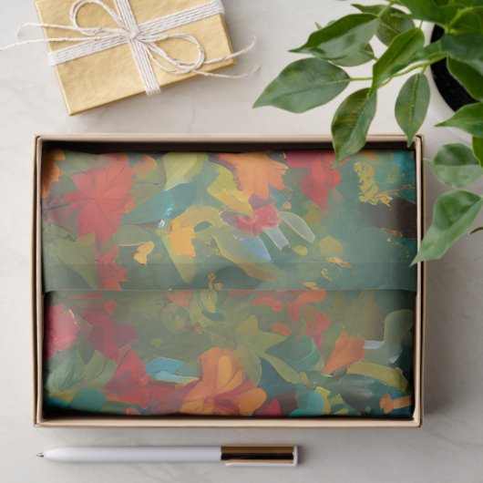 Wenn der Wald singt Seidenpapier (Geschenk)