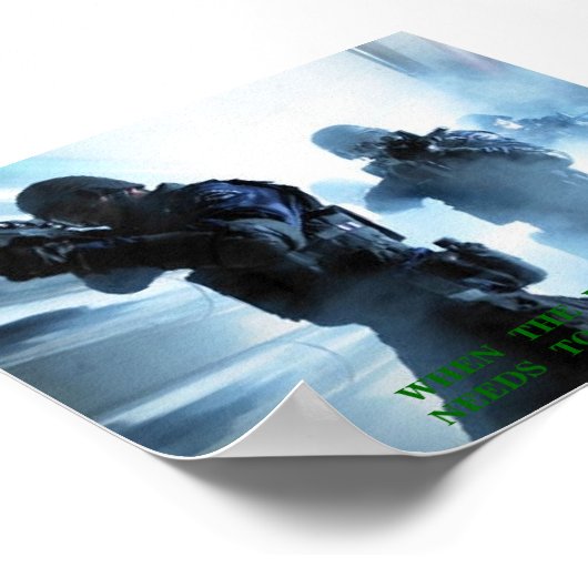 WENN DER WARDEN DIR... POSTER (Ecke)