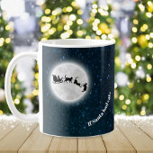Wenn der Weihnachtsmann einen lustigen Weihnachtsf Kaffeetasse