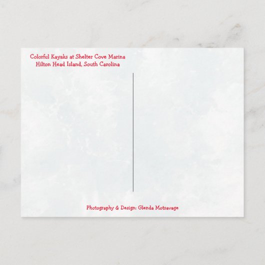 Wenn der Weihnachtsmann nicht so beschäftigt wäre, Postkarte (Rückseite)