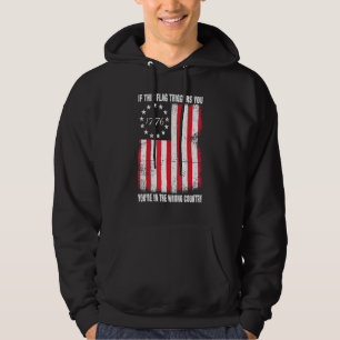 Wenn dich diese Flagge triggert bist du im falsche Hoodie