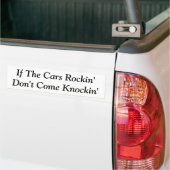 Wenn die Autos Rockin - Autoaufkleber (Auf Lkw)