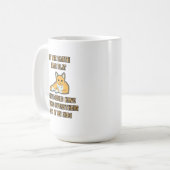 Wenn die Erde flache Katzen wäre, streichen Sie al Kaffeetasse (Vorderseite Links)