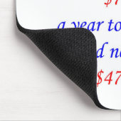 Wenn die Erde mich… 65 auflud Mousepad (Ecke)
