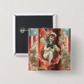 Wenn die Fahne der Freiheit vergeht Button (Vorne & Hinten)