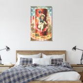 Wenn die Fahne der Freiheit vergeht Leinwanddruck (Insitu (Schlafzimmer))