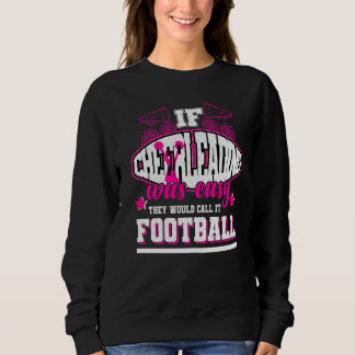 Wenn die Führung einfach wäre, würden sie es Fußba Sweatshirt