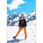 Wenn die Hölle erfriert, werde ich auch dort Ski f Hoodie