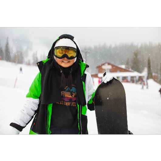 Wenn die Hölle erfriert, werde ich auch dort Ski f Hoodie