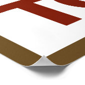 Wenn die Kappe dir passt — trete der Armee bei Poster (Ecke)