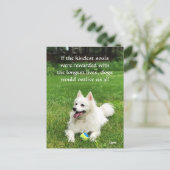 Wenn die Kindest-Soule - Postkarte (Stehend Vorderseite)