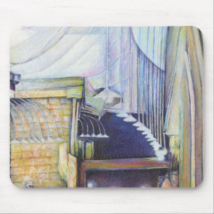 Wenn die Kunst die Form verneint, dann wird die Gn Mousepad