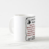 Wenn die Leute Kaffeetasse (Vorderseite Links)