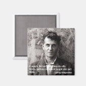 Wenn die Leute nicht manchmal tun, ist... Magnet (Vorderseite/Rückseite)